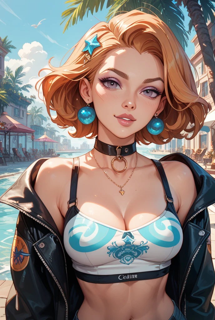 ((high detailed, best quality, 4k, masterpiece, hd:1.3)), ((best quality)), (((HD))), (((8k))), (ultraDH), (ultra HD), green eyes, BREAK green eyes, seductive, attractive, smooth anime cg art, 36C breasts, long legs, vivid colors, slim body, perfect skin, red hair, long hair, light hair, red hair, BREAK crown, cleavage, 36C cleavage, looking at viewer, BREAK looking at viewer, extremely detailed face, earrings, gem, dark blue makeup lips, dark gothic eyeshadows, dark eyeshadows, white eyeshadows, blue sexy lips, dark lips, very dark lips, (perfect hands, perfect ???????), light makeup, blue medium lips, blue thick lips, detailed fingers, five fingers per hand, 5 fingers, (1 girl), detailed lips, detailed blue lips, blue painted lips, gothic painted lips, (breast focus), (arms outstreched:1.2), (from above:1.1), (breasts out:1.3), (off shoulder:1.1), (((desert))), (((black latex lingerie))), (((gigantic breasts)))