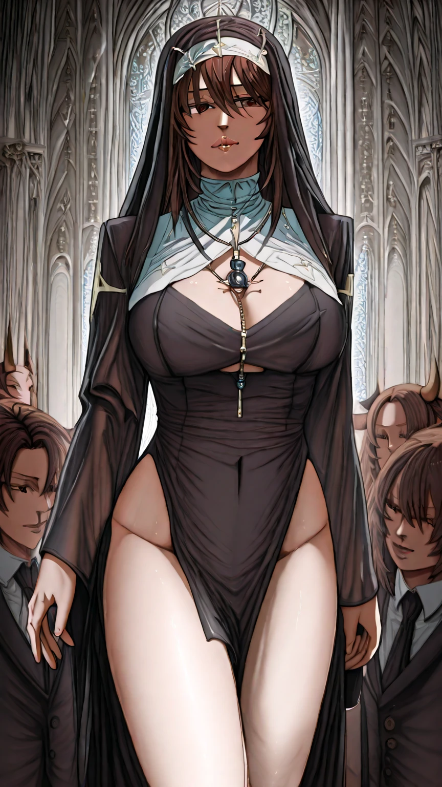 2 dark skinned girls, very detailed purple irises, wearing summoning robes, summoning circles, long hair, curled hair, covered in cum, holding ancient goblet full of cum, robes falling off of naked body, smiling, ancient castle, gold jewelry, extremely high detail, best detail, shaved pussy, very plump pussy, shiny oily body, lightning energy aura, high possible quality, colorful hair, worshipping zeus, worshipping statue of strong african man, kissing statues of african men
