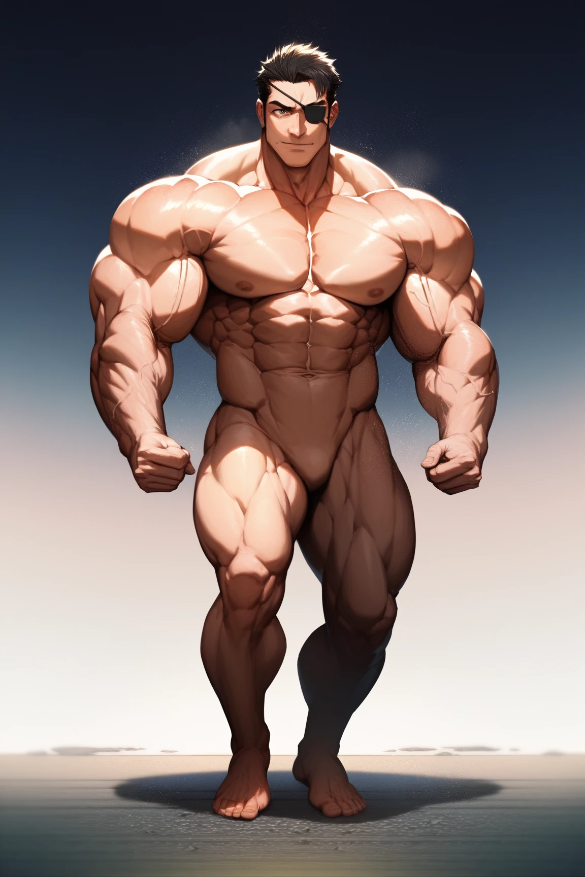 Naked man with big penis