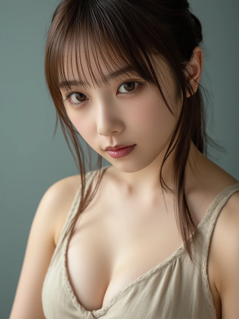(masterpiece), (Highest quality), (Super detailed),(Disheveled Hair),(figure), (One girl), 1、,Beautiful attention to detail,triangle face、 Delicate and beautiful face,freckles 、((No makeup))、、(midelioam)、floating,(High saturation),), Light-colored lips、(mouthを閉じた)、Soft Breasts、 Black Hair, bangs, Hair Ring, Floating hair, (The Shining), Best lighting, Best Shadow,(((NUDE)))、((Realistic)), RAW Candid Cinema, 16mm, Color Grading Portra 400 Film, Prominent colors, Ultra-realistic, Filmed with a movie camera, Detailed skin texture, Scattered beneath the surface、 (((cute refugee woman)))、 Highest quality, Very dark underground slums, (Solitary confinement),low length、Petite、 (Pretty face, Detailed face:1.2), (((Round face)))、((pubic hair)、(((full body))), Black Hair、Short Bob、Messy Hair、bangs、Large Breasts, 、(Detailed eyes)、(True Face) ((No makeup))、(((Thin lips)))、((((Scared))))、 (((pretty girl)))、((Highest quality、8k、masterpiece:1.3))、((((Dark basement))))、 (Sleep on your back,lingerie:1.5),,Skin with attention to detail,,Glowing Skin, It gives me goosebumps,16, (High Twintails:1.7),(blush,Open_mouth,upper_body,Underarm:1.5)nsfw, (((1ork and 1girl, vaginale)))、(((cum in Pussy)))、(((cum on body)))