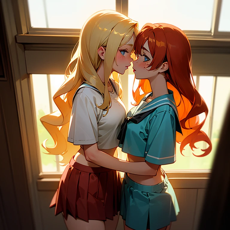 (Highest quality, 8K, masterpiece :1.3),Mrs. Yuigahama,ガハMom, As I expected, my youth romantic comedy is wrong。, One woman,30 years old,Mom,Orange Hair,Bun Hair,nsfw,Blowjob,profile,Holding a penis in your mouth,Man's lower body