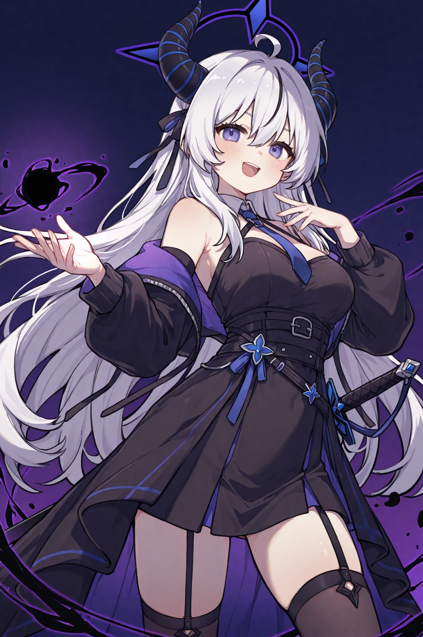 1girl, anime, cute girl, blank background, white background, fantasy, detailed fantasy dress with highlights, beautiful face, beautiful eyes, dark colors, black hair with multicolor streaks, red eye with different color pupil in eye, multicolor eye, medium breasts, slight cleavage, beautiful skin, cute, breast curtains, extremely delicate and beautiful, (beautiful detailed face:1.0), (detailed deep eyes), symmetrical breasts, deep eyes, shiny skin, portrait, slender waist, hips wider than shoulders, thighs, expressionless, young girl, luminous eyes, adorable，（Kpop idol）,（aegyo sal：1），（Platinum blonde hair：1），（（puffy eye）），Black panty，sexy posture，Superskirt, Ultra-high resolution，Black collar，slim figure, Abdominal y tattoo, womb tattoo，Tight-fitting leg ring，y tattoo on half-body，Bare skin, Armored hand，Hidden fingertips，Hand covered，Arm covered，Fist covered,{{beautiful detailed fingers}}, tufts of hair, moderate beautiful breast:1.0,(masterpiece:1.2), best quality, high-res, HDR, perfect face, intricate armor, delicate blue filigree, intricate filigree, red metalic parts, detailed part, dynamic pose, dynamic lights, cute face, neutral expression, shuimobysim, lotus, hanfu, maxi skirt, dress conservatively 1girl, solo, long blue hair, standing, One lady,14years,((White hair) ,(Shiny purple bodysuit with microskirt),((Fantasy, Moon Night)), gradient_eyes,