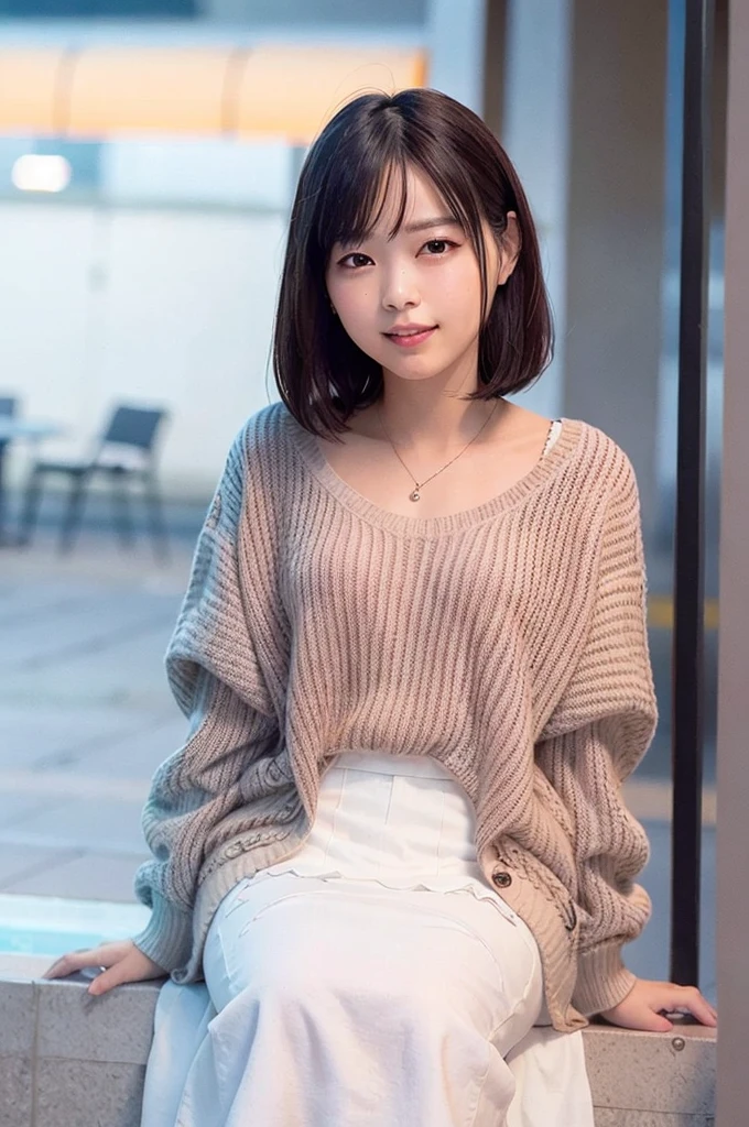 Highly detailed CG Unity 8K wallpapers, Highest quality, Very detailed, masterpiece, Realistic, photo Realistic, Very detailedかわいい, 20-year-old, Anatomically correct fingers、Perfect Fingers、(((Do-it-yourself skirt lift:1.2))), (Lift it yourself), Not wearing panties、((blush)), ((Looking at me with an upturned gaze))、(((A look of shame)))、Pastel color shoulder sweater、Pastel-colored pleated mini skirt、Japan、Alley、Jet Black Hair、Straight Hair、Twin tail hairstyle、White sneakers、(showing vagina yourself)、((pubic hair:1.2))