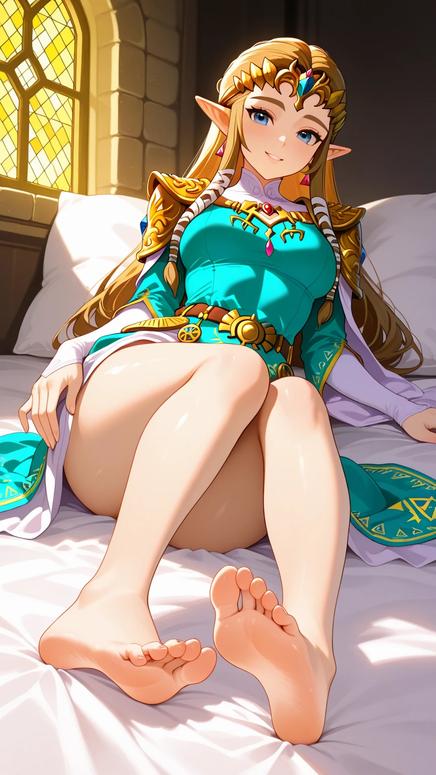 masterpiece,最high quality,NSFW,official style,official art,anime coloring book,high quality＿Anime image quality, High resolution, 8k, Super detailed,explicit,perfect eyes,perfect face,wallpaper,超High resolution,(beautiful face:1.2),shiny skin,focus on the chest, ((magic princess, full nude)),1 girl, alone, blonde hair,long hair, brown eyes, hair band,tiara,big breasts,(huge breasts:1.6, small nipples、accurate and detailed、small areola、accurate and detailed)、(show off, genuine, get used to it), (pussy juice:1.6),sensual visual, estrus smile, full body shot, lie down and pause, (open your legs:1.5, M shape), (room, bedroom, on the bed, pink sheets, Heart-shaped pillow), remove color noise, blur the background,
