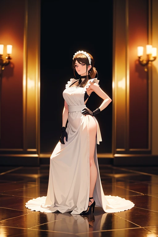 ((masterpiece)), (8k, high_resolution), ((distinct_image)),((1girl, solo)) ,extremely detailed CG, ((best quality)), (meitantei conan \(style\), detecive conan \(style\), meitantei conan), solo, beautiful eyes and detailed face,(medium breasts), (cowboy shot) ,((1girl, solo)), (cowboy shot), ((detailed wedding dress, white wedding dress, tiara:1.2)), (blush, happy, smile, laughing:1.1), ((ponytail)), <lora:kazuha-015:1>