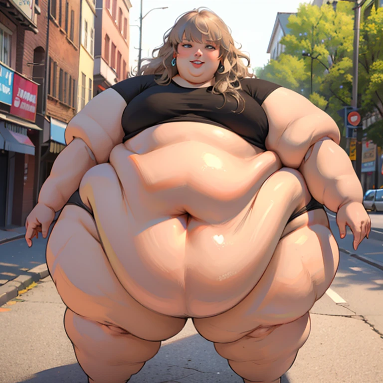 Ssbbw solo extremely morbidly obese Alisha Bailey full body alone
