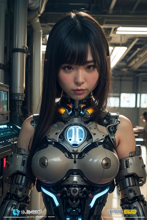 (Background of skimpy mechanical girl and octopus alien)、(Mystical expression)、highest quality、masterpiece、Super high resolution、(Photoreal:1.4)、RAW photo、1 girl、glowing skin、(((1 Mechanical Girl)))、Heavy chest、(red metalボディスーツ)、(Natural alien background to fight aliens)、(Small LED)、((Super realistic details))、vertical giant monster background),global illumination、Shadow、octane rendering、8K、super sharp、robotの背景、big breasts、Raw skin exposed in the cleavage、red metal、intricate decorative details、Japan details、very intricate details、realistic light、(Mystical expression),CG Society Trenlow Eyes、Eyes shining towards the camera、Mechanical marginal blood vessels connected to neon detail tubes)、(Wires and cables connecting to the head)、Small LED、,mechanical thighs、two stock、(Hands are also made of machines)、robot、future alien、Please wear a mechanical helmet、transparent face guard on helmet、