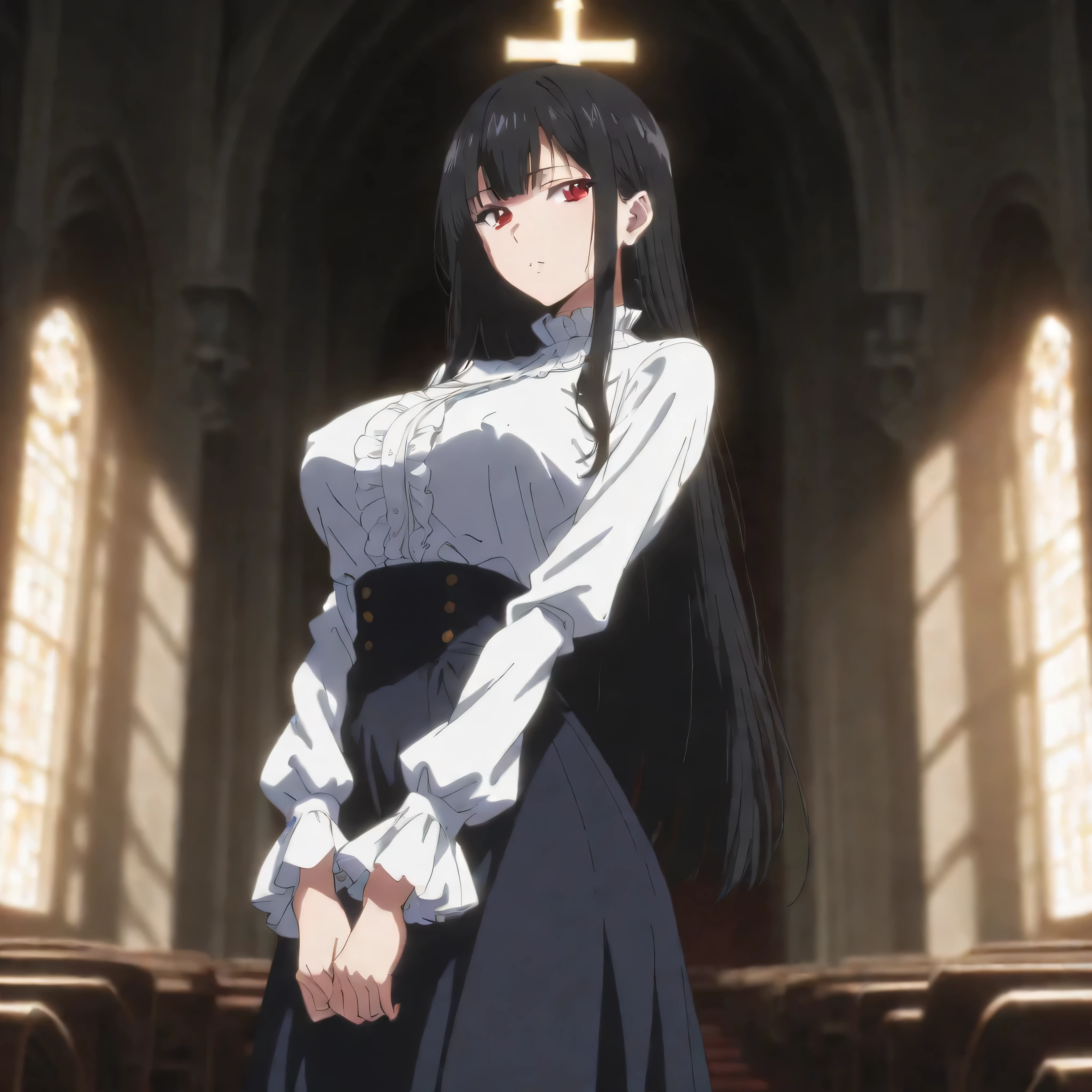 {artoria pendragon_fate ubw:1.15},(((black hair:1.5))), ((beautiful dark blue_eyes)), , ((Strong light )) , ((1 tall girl)),, alone,((surprised eyes:1.7)), hair between eyes,,, bare shoulders,, cleavage, thighhighs, ((( very long straight hair))), ((torn wet white shirt, see-through nipples:1.5)) , beautiful light, , close up face:0.2, detail navel , detail thin thigs, , ((sitting on silver liquid:1.8)), wet white lace panties , trouble eyebrow, ((wet white lace panties:1.5)) nsfw,(ecstasy:1.8) ,(slut:1.6),(vulgarity:1.7),(fucked silly:1.8),(steam:1.5),(wet:1.5),(trembling:1.5),(Turning the face side to side:1.5) ,(drooling:0.6),(sweat:1.5),closed mouth:0.8, wince,(orgasm:1.7), trembling:1.8, beautiful upper body, Beautiful body, beautiful character design, perfect eyes, Perfect face, expressive eyes, Turning the face side to side,(church:1.5),in the center of the image, official art,High Definition CG Unity, Perfect lit, bright_front_face_lit, ,(Highest_quality:1.0),4k,Super detailed, photograph, 8K, nffsw, High resolution, absurd:1.2, kodak portrait 400, film grain, Lens flare, (lively_color:1.2) (beautiful,small breasts:1.4), (beautiful_face:1.3),(narrow_waist),((blush)), ((detail nipple)),,saber, dress, pony tail