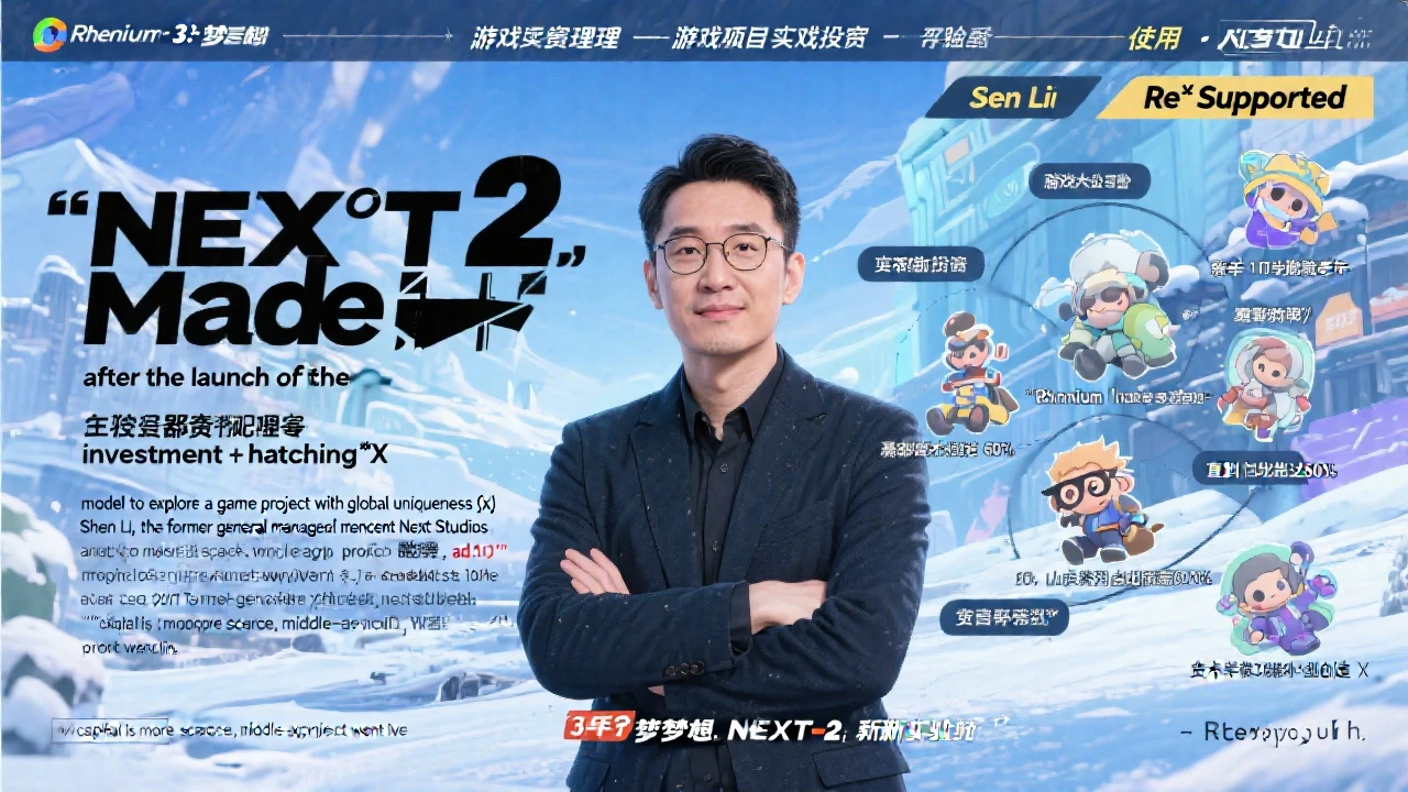 沈黎的新冒险：打造游戏投资的"NExT 2.0"