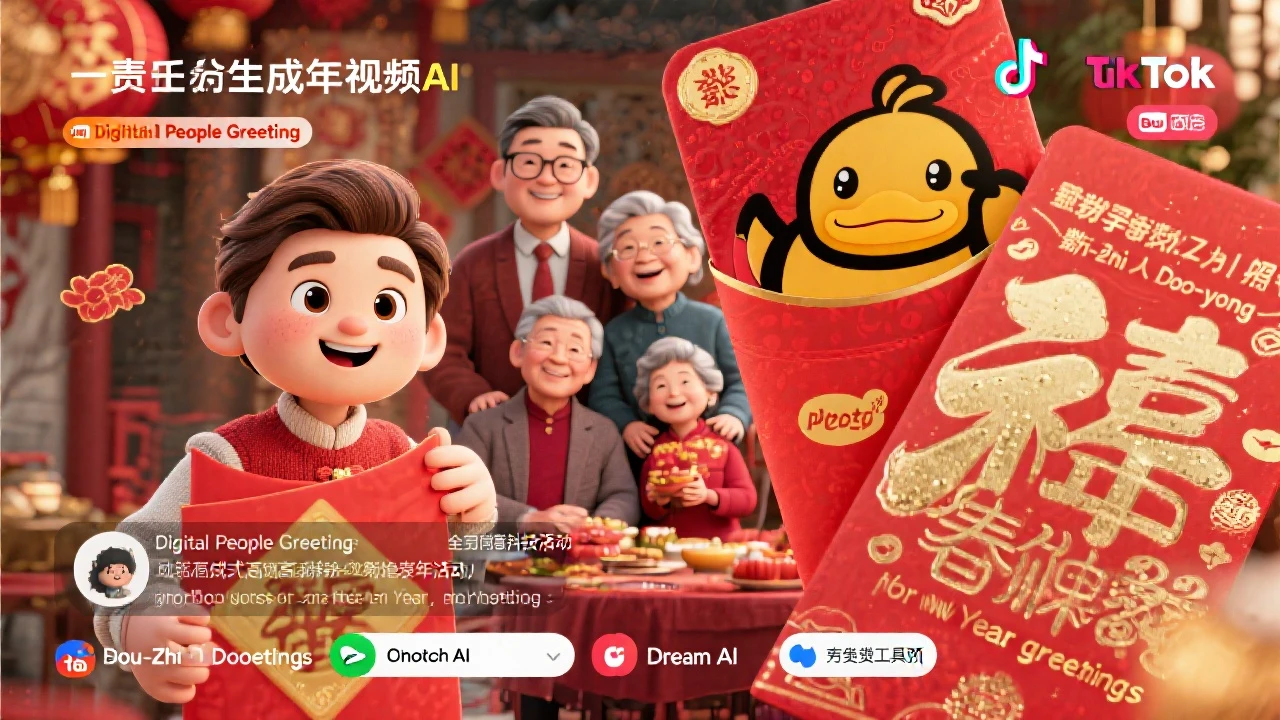 AI拜年来了！试试这些数字化春节新玩法