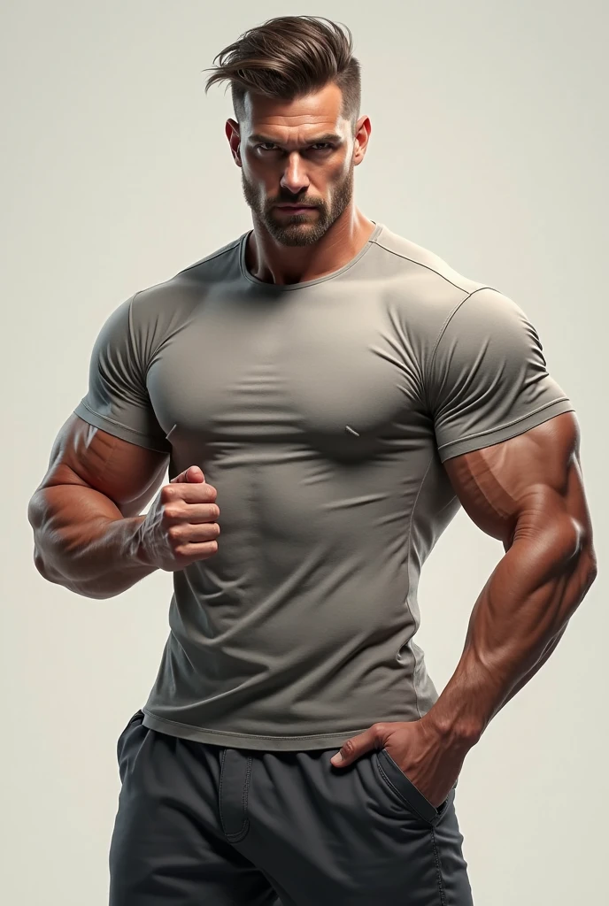 A man with a huge bulge in his pants