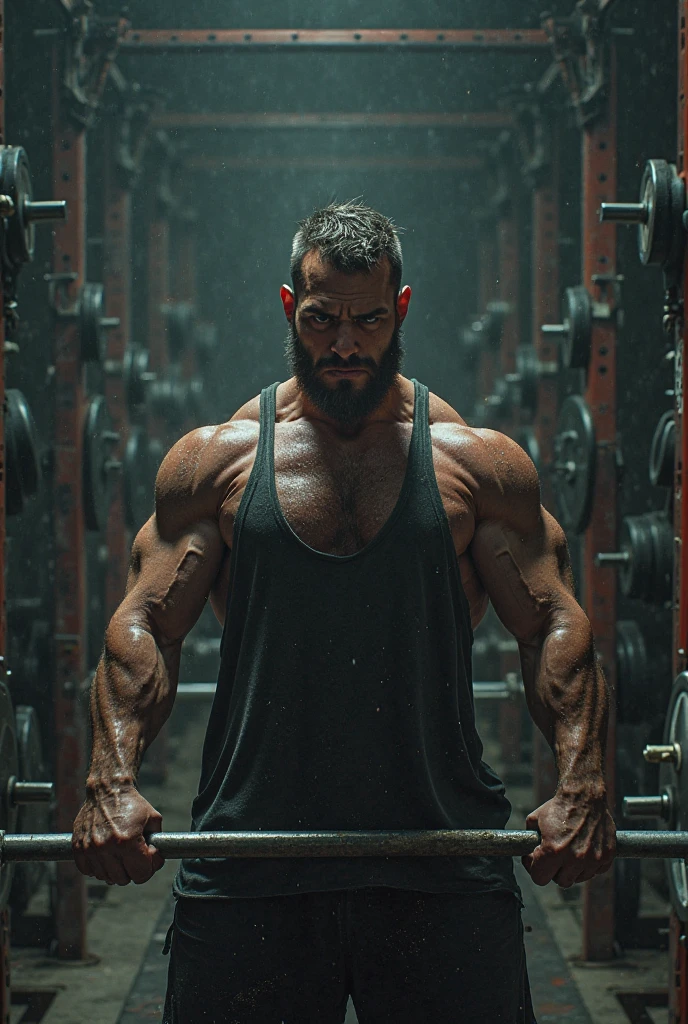 How a powerlifter looks like