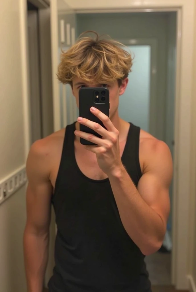there is a shirtless man standing in a kitchen holding a banana, shirtless, taken in the early 2020s, mid-shot of a hunky, in the kitchen, fit pic, xqc, dylan cole, connor hibbs, lean but muscular, ripped, christian cline, of a shirtless, looking hot, thin young male, shredded