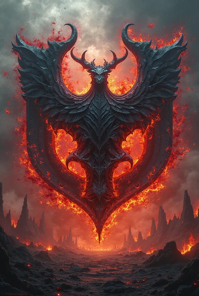 Unique gamer logo for youtube in very very realistic form at dragon background