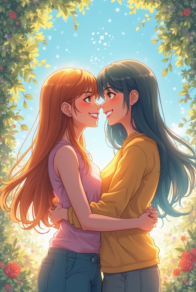 Nico Robin with Appledash Human Couple