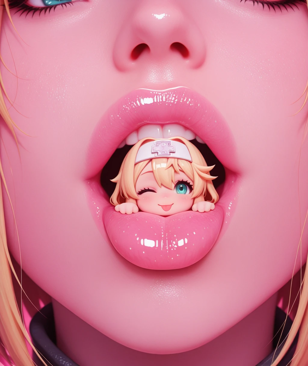 score_9, score_8_up, score_7_up,source_anime, high res image,masterpiece,best quality,girl,cute face,clear skin,white hair,short hair,pink eyes,inner_hair_pink,vaginal,creampie,gangbang,5boys,deepthroat,rolled eyes,