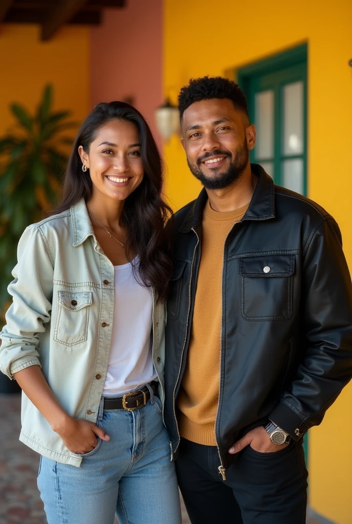 they are posing for a picture on the beach with a man, thomas danthony and malika favre, smooth in _ the background, hot, 2 0 2 2, 2022, with brown skin, arian mark, by Terese Nielsen, nilah, smooth in the background, on beach, fox, amber, hi-res, hi - res
