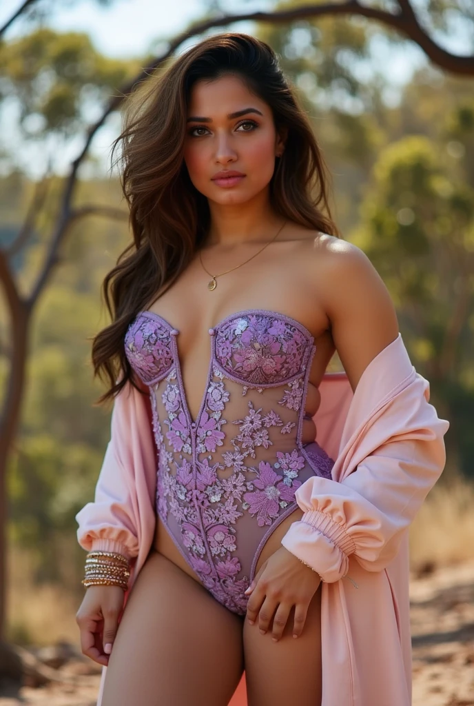 professional photo of 1 girl, full body photo, masterpiece、photoRealistic, intricate-detail、Raw foto、perfect skin, radiant skin, white skin, natural makeup, Trending in art stations, 16K, Masterpiece、1girl 20 yrs, 170 height, very light brown medium Hair, mix of taylor hill face, Yael Shelbia face, young monica bellucii face, amber heard face and miranda kerr face, beautiful face, real face, better eyes, face and skin, small nose, sweet girl, jaw dropping beauty, smiling with dimples, white teeth, curly hair, blue eyes, beautiful eyes, seductive smile,  full lips, medium breasts, cleavage, curvy girl, gorgeous girl ,London boulevard view, purple skirt with floral details, designer skirt, boots, prada spring collection boots, detailed legs, purple and pink clothes colors, vogue style, beautiful colors, beautiful contrast colors, Super detail body, perfect body, perfect legs, confident woman, seductive smile, orange and green Polka Dot Print blouse, and  floral skirt, milk and mocha style, glamorous design with beautiful details, intricate details, designer outfit, expensive outfit, blouse opens, cleavage, vivid colors, various poses, foreground objects, background details,, feminine and stylish girl, super sharp image, 18K, beautiful pose, full body photo, smiling, vibrant colors, polka dot navyblue and pink blouse and floral skirt, glamorous design,feminine girl, fashionable clothes, beautiful clothes contrast, detailed hands, detailed fingers. Try adding a chic accent, uhd, masterpiece, various poses, image clarity, depth of field, perfect legs, image clarity, depth of field, real life enhancer, walkiing down on the streets of London sightseeing, sunny day, perfect legs, bottom angle, full body model pose,elegant pose, sideway angle, wide shot, front light,very good light on her face to accentuate her beautiful face, white skin, beautiful texture of the skin,image clarity, in London,