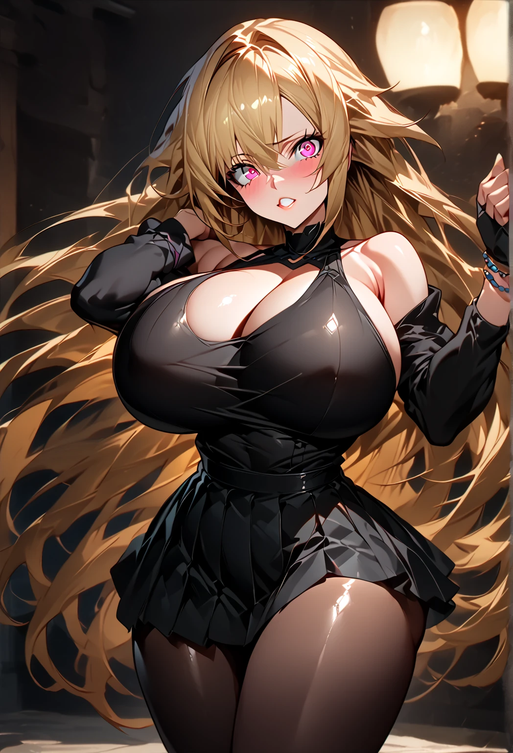 Glory to Kings，New hero skin，Sable cicada，heroines，Design: Glory to KingsSable cicada new skin tmasterpiece, Best quality, Long flowing rainbow hair, blue, and green, tmasterpiece, Best quality at best, illustratio, saxophone blue, Platinum Earrings, Platinum Necklace, White dress, 1个Giant Breast Girl, cute big breasts, (Dynamic Lighting:1.2), light, exquisite facial features, Detailed eyes, Sharp pupils,