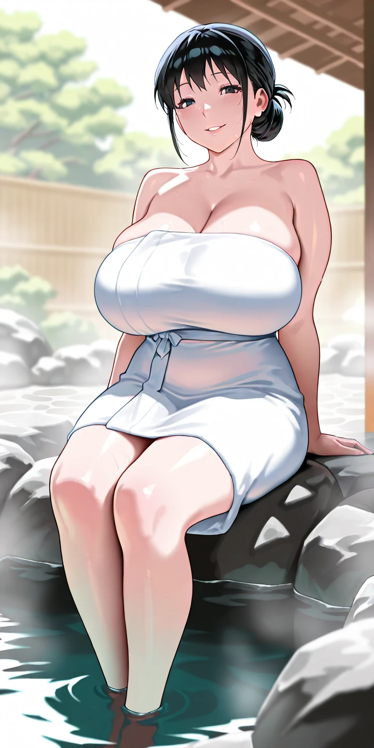 Misae Nohara, (Mature Woman:1.5), (absurderes, 8K, 4K, masutepiece, hyper extreme detailed:1.2), Best Quality, Perfect Anatomy, Perfect face, (Huge breasts:1.7), (Inside the church:1.2), (alone:1.5), blush, (Brown eyes:1.2), Exposed shoulders, Torn clothes, Are pregnant, Big chest with firmness, A kind smile, peace of mind, relief, (maternal:1.3), (sheer and sheer wedding dress:1.3), Standing staring at the viewer