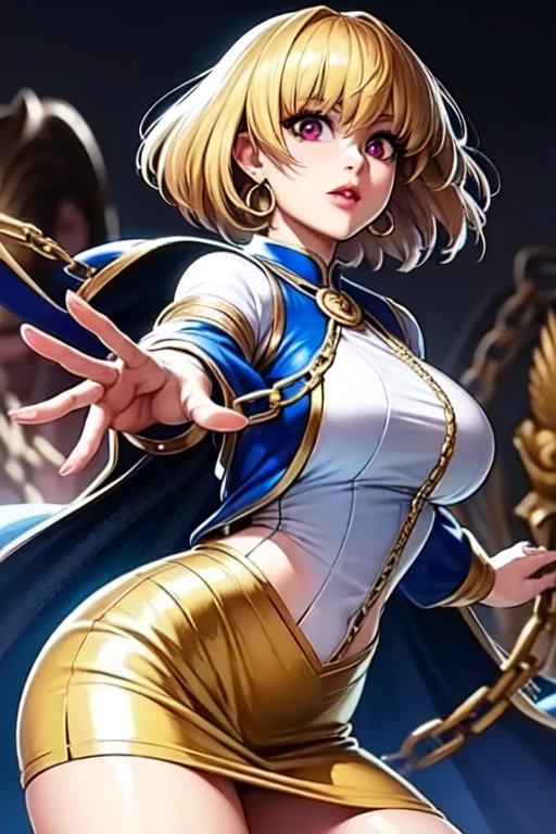 steampunk style, best quality,ultra-detailed,busty Malaysian woman:1.1,energetic,athletic,hijab,huge breasts,small field scientists outfit,investigates a forgotten gateway of time and space, ruins of Atlantis, adventur, danger, seduction, portrait,sharp focus,vivid colors,warm color tone,lens flare,studio lighting