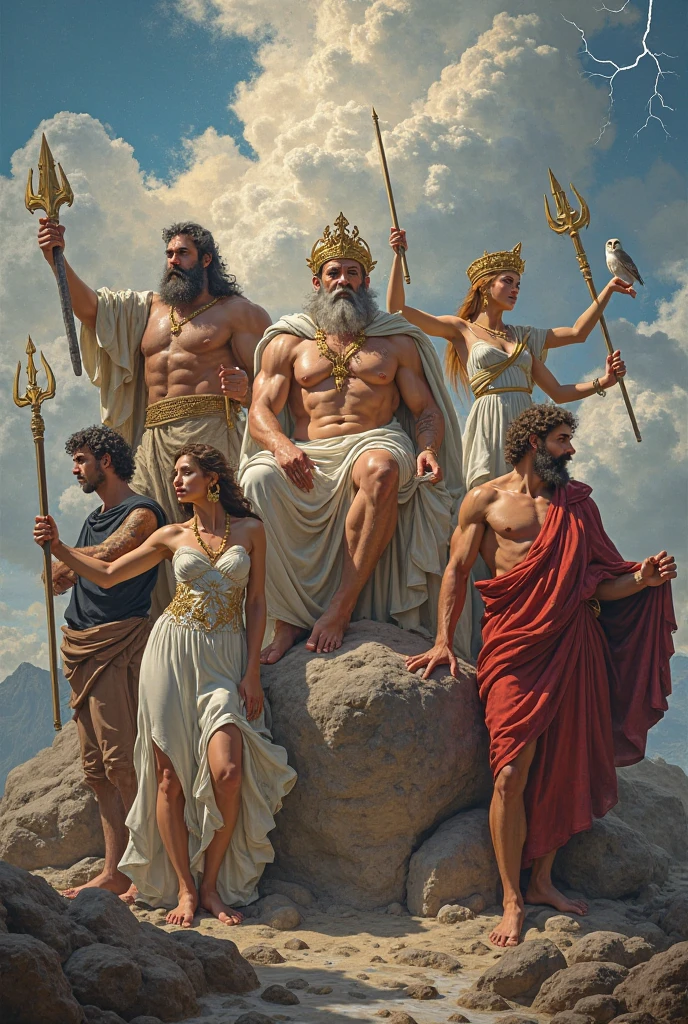 I want a meme of gods from Greek mythology 