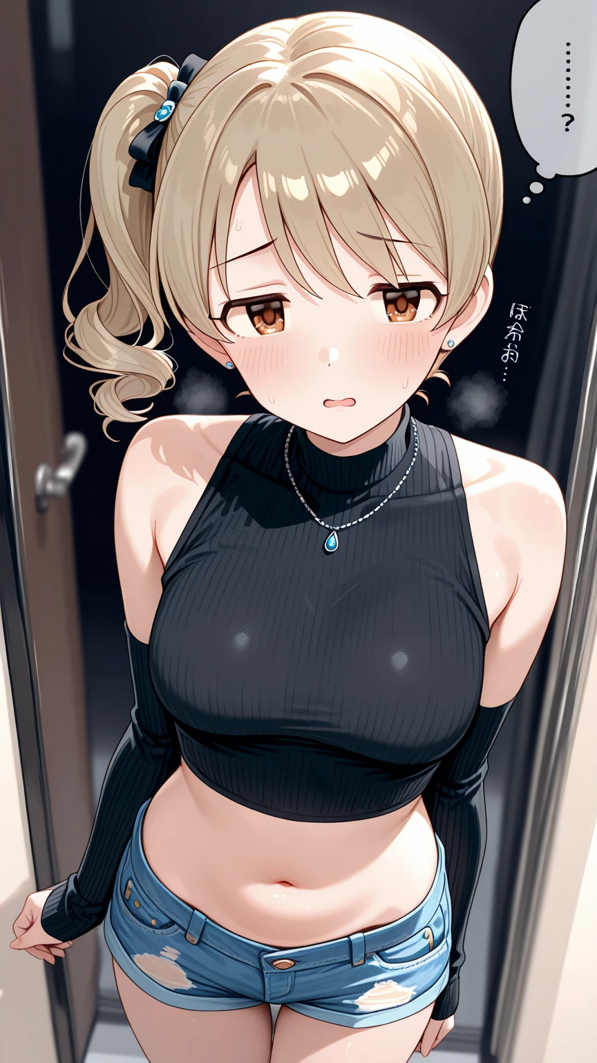 1 Female,High definition,high resolution,Ultra-realistic,8K, aaserena, solo, long hair, eyewear on headwear, pink headwear, eyelashes, blue eyes, sleeveless shirt, black shirt, bracelet, high-waist skirt, red skirt,European,sexy,Upper body close-up,Photographed from the front,Dynamic Angles,blush, big tits , happy, wink the eye,facial, sweat,multicolored hair ,((nipples)),(show tits),(spread legs)(wide thighs:1.4),(pussy),(show pussy),(wet pussy)