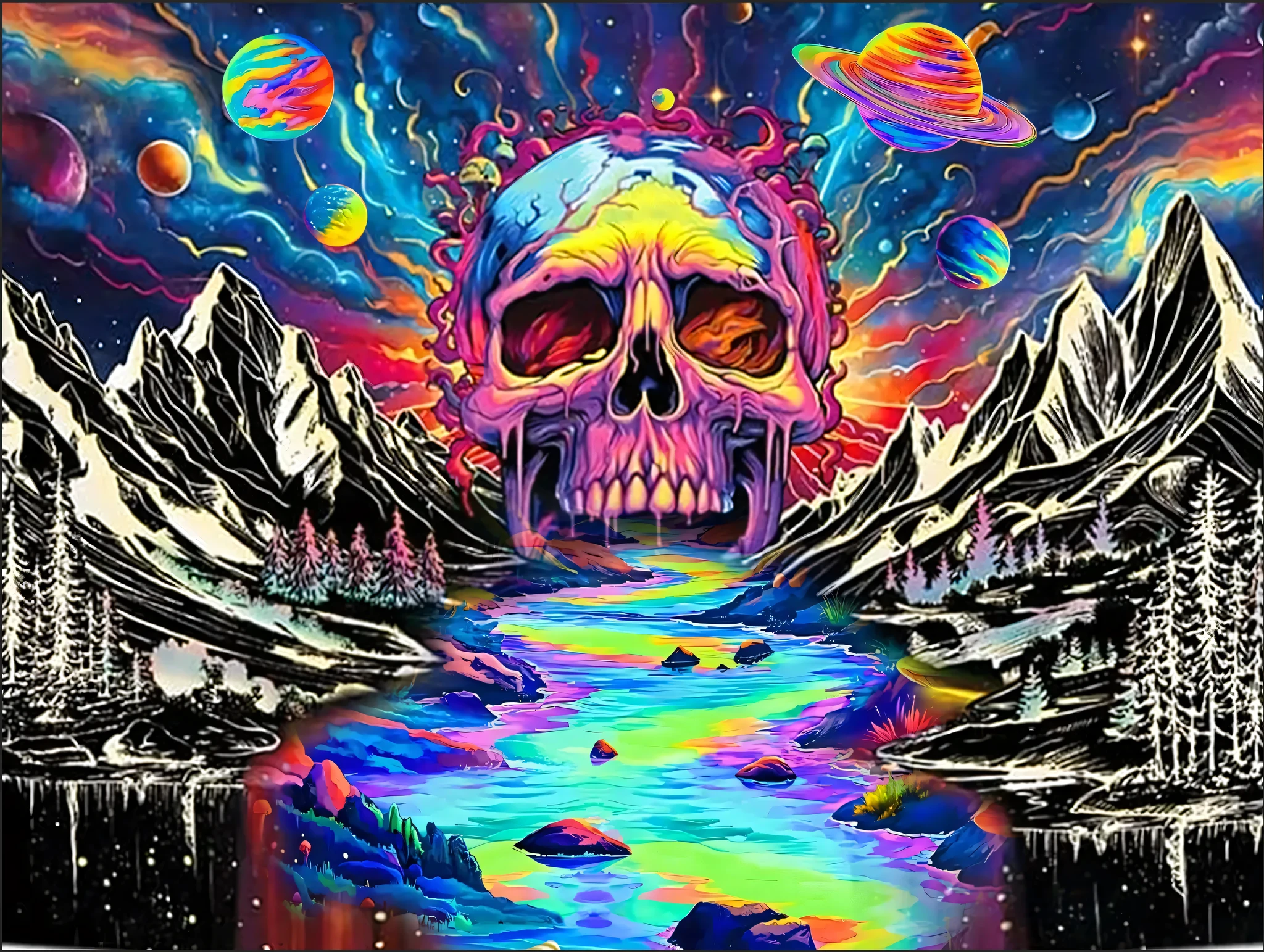 A moon shines on the sea surrounded by clouds, Moonlight Ocean, The moon is reflected in the water, Big moon on the water, The moon reflected in the water, floating in the moonlight at night, Beautiful moonlight night, Beautiful moonlight, Moonlight Background, Moonlight Background, Reflection of the moon, stunning moonlight and shadows, Beautiful moonlight, Moonlit dreamy atmosphere psychedelic ..., psychedelic aesthetic, fantasy skull, Magic mushrooms dream, Psychedelic bright colors, Magic mushrooms, neon mushrooms, Psychedelic Art, Psychedelic cosmic horror, trippy colors, Magic mushrooms, Black light velvet poster, psychedelic black light, Because of aliens, Magic mushrooms, Because of alienss