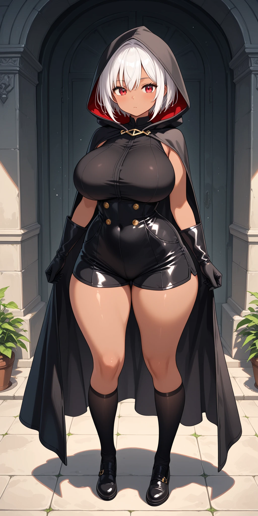 Anime girl with big ass in tight black clothes, 2b, 2 b, (sfv) safe to work, small curvaceous loli, thicc, Surrealism female students, Surrealism female students, vore art, Sam, Realistic schoolgirl, fubuki, about to consume you, Riven, touching her clothes, Splash art anime Loli