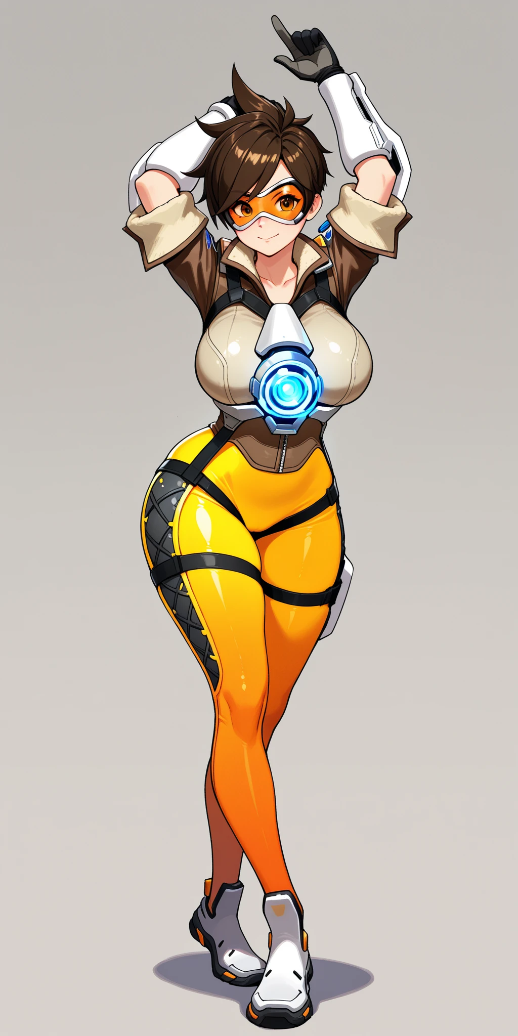 gorgeus voluptuous espacio amazon girl with a bubble glass helmet in the head, ojos almendrados de color verde intenso, Pelo rubio corto, very small and tight white and orange micro bikini, Pechos enormes perfectos, voluptuosas caderas anchas, muslos musculosos, brazos musculosos, vientre voluptuoso sexy, enorme cameltoe enorme, espacio, espacioship, HD, retina, obra maestra, anatomically correct, piel texturizada, detalles altos, premiado, mejor calidad, 8K