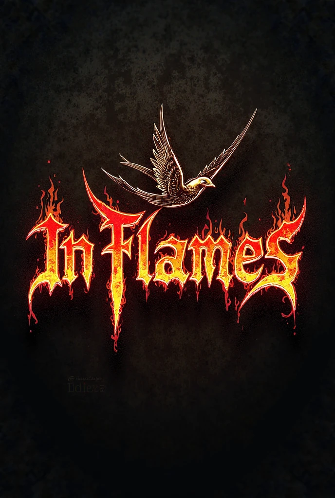 arafed image of a woman with wings on fire, promo art, badass composition, death metal album cover, black wings slightly burnt, cross, black metal album cover, artwork, black depths, 1 9 8 0's heavy metal album art, metal album cover, alternate album cover, crosses, packshot, deborah, black wings