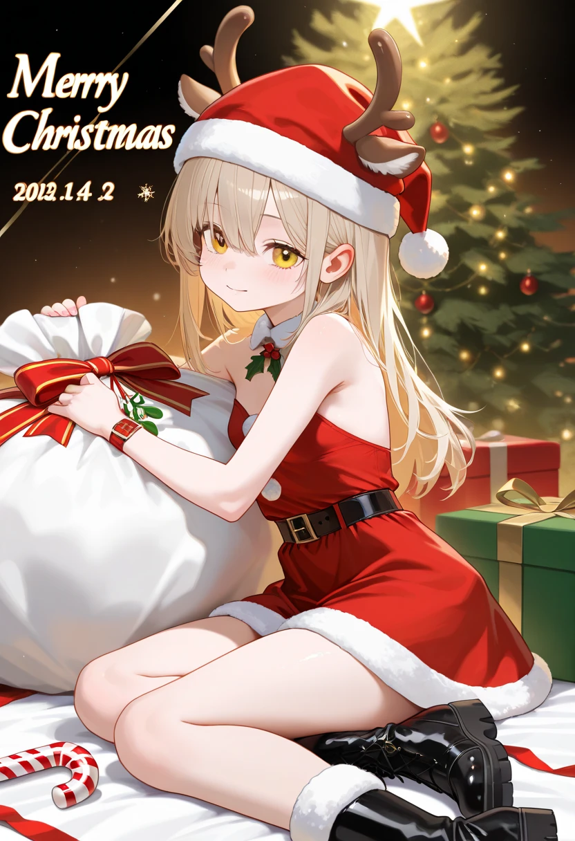 In this festive winter，A group of hot girls in Christmas dresses came to the lively street。They are holding beautiful Christmas cakes in their hands，Start selling with a smile。These cakes have unique shapes，Rich in taste，Attracting many passers-by to stop and taste。

Hot girl wearing festive makeup，With red santa hat，Showing a strong festive atmosphere。They enthusiastically recommend their cakes to passersby，ao mesmo tempo, Don’t forget to send your blessings：&cite;Merry Christmas！&cite;The winter sun shines on the hot girls，They look even more dazzling in the cold wind。Pedestrians praised their beauty and bravery，It also brings a touch of warmth to this cold winter。

As Christmas approaches，Hot girl business is booming。Their Christmas cakes have become a popular product in the market，Many people have already made reservations，I hope that on this special holiday，Share this sweetness with your family。

this winter，Hot girls in Christmas dresses become a beautiful sight on the street。They spread holiday cheer，Bring people warmth and happiness with delicious cakes。And all this，They have become the best memories of this winter。