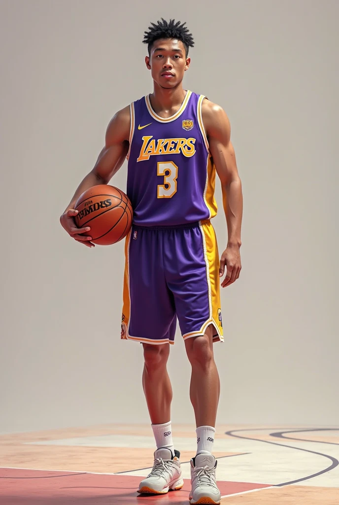 ((masterpiece)), ((best quality:1.2)), High Resolution, 8k, (ultra_realistic:1.3), (photorealistic:1.4), (instagram model, handsome:1.2), sharp focus, <lora:tyson_dayley:0.8> tyson_dayley, wearing basketball jersey, indoor basketball court, cool smile