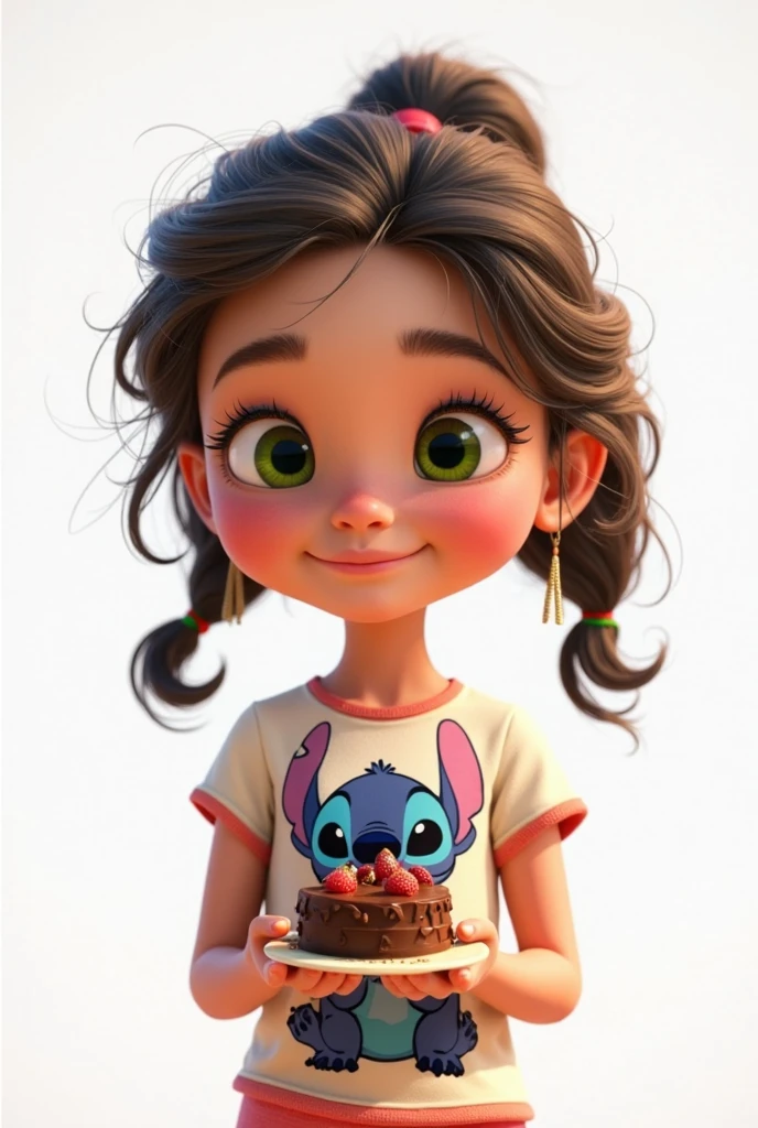 (best quality:1.4),(shiny skin), body focus, (cute face), (((best quality))), illustration, ((Beautiful Finger)), , Beautiful body, Beautiful character design, ,perfect lighting, Colorful, Bright_Front_face_Lighting, ultra high res, highres, absurdres:1.2, bokeh:1.2, lens flare, (vibrant_color:1.2), (Beautiful, medium breasts:1.2), (thick thighs:1.1), THICK,
holding green folder or book, small nose, long black hair with pink hair clip, purple shirt, looking sideways, pink blush on cheeks, large blue eyes, white left eye with black pupil visible