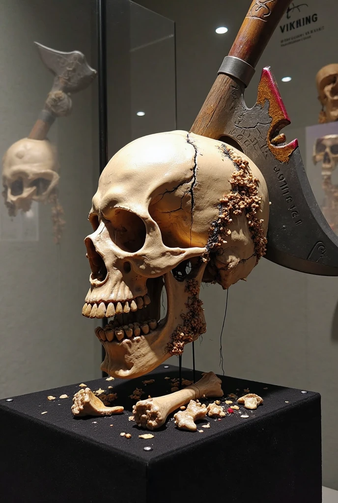horrible humanoids of bloody flesh hanging from a chain from the ceiling with disturbing and catastrophic background 