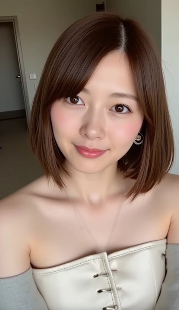 (Realistic:1.3、Ultra HD、Ultra-high resolution、8K、Japanese Housewife、In the bedroom:1.5、At the bed:1.4)、((Look Viewer:1.8))、(Extremely realistic skin texture:1.4)、(Realistic:1.3)、short hair、((Embarrassed expression:1.5))、(blonde:1.5)、48-year-old woman、Mature Woman、Ponytail Hairstyles、(Brown eyes:1.3)、(Face close-up:1.38)、(Sweaty:1.2)、(Nipplesを見せる:1.4)、((衣服から突き出たNipples,))、dress、美しいNipples、Nipples、Drooling、((Facial:1.4、Blowjob、Facial ejaculation:1.4、Bukkake))、Browsing Caution:1.4、