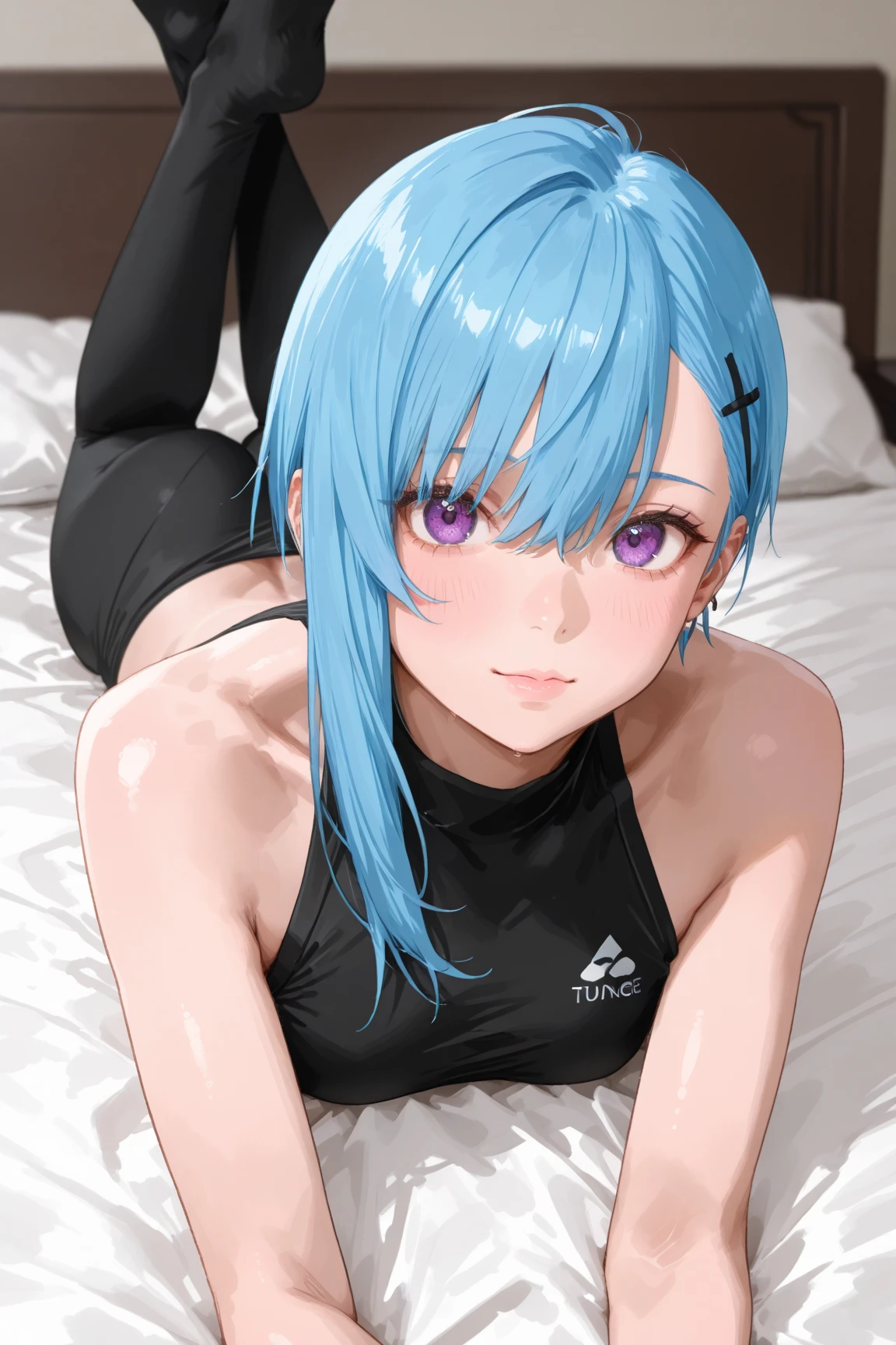 Ninja　bed　Bedroom　Embarrassed face　