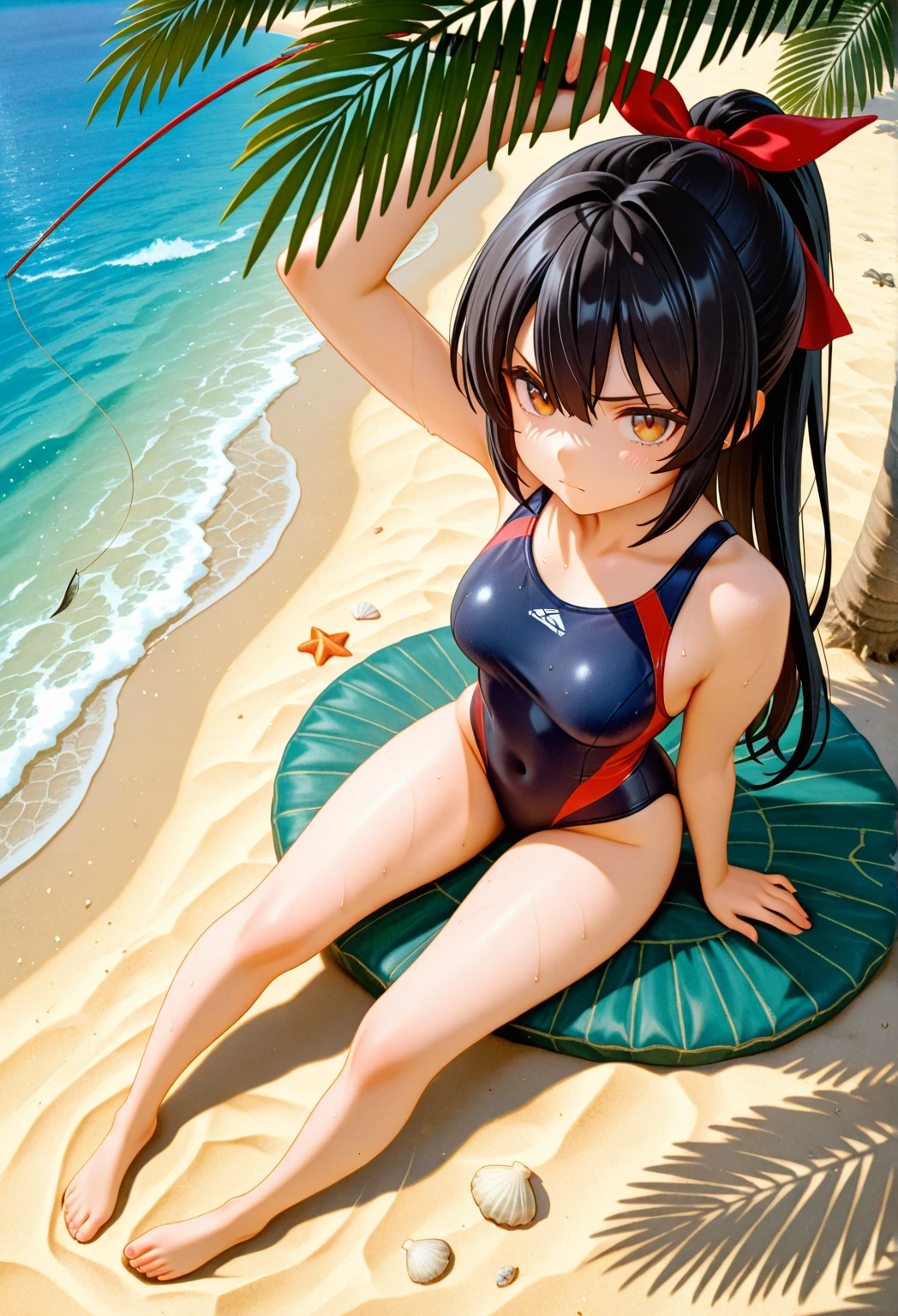 girl beautiful woman swimsuit cute