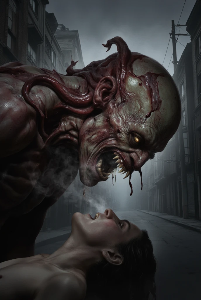 realistic horror and gore scene of a <lora:Reel_WHorror_1_2_9_ReWo_n:1> reelhorror, girl, indoors, dismembered, multiple limbs, lying, blood pool, teeth, rim lighting, pov, (8K, RAW photo, best quality:1.2, masterpiece:1.2), (realistic, photo-realistic:1.2), ultra-detailed