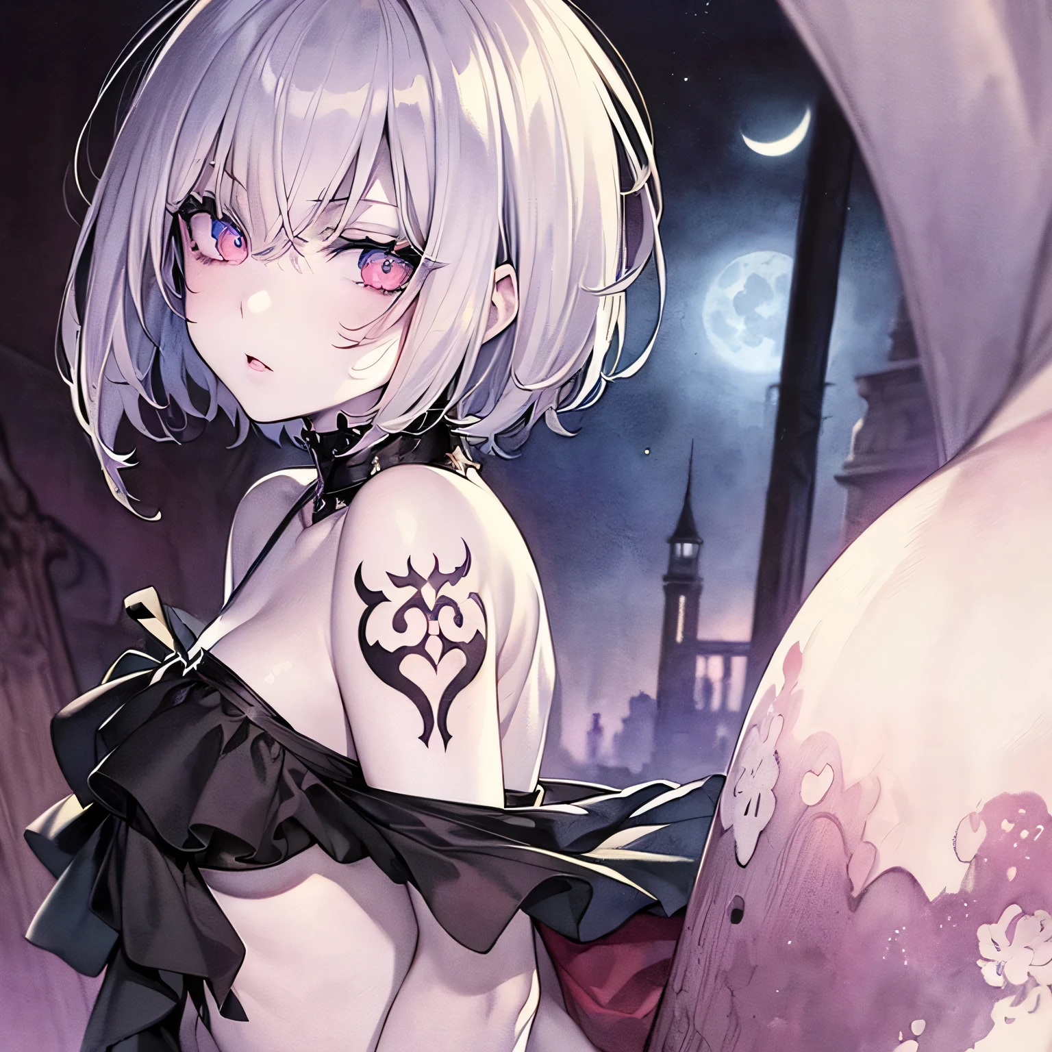 (masterpiece, best quality), 1girl, beautiful face, <lora:Succub:1> SuccubKonosub