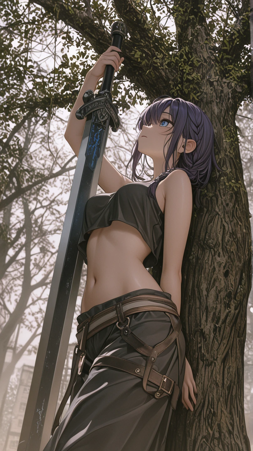 NSFW,Hololive,Towa Tokoyami,short hair,(Married Woman:1.5),(Perfect hands),(Perfect Anatomy),(masterpiece),(highest quality),(Bikini Armor:1.5),(in the forest:1.5]),One gray-haired old man,Embarrassed,blush,One man,(Doing sex:1.5),(orgasm:1.5),(Ecstasy face:1.5),Lift your butt,Leaning forward,Wide-eyed、Cross-eyed、Open your mouth、Sticking out tongue