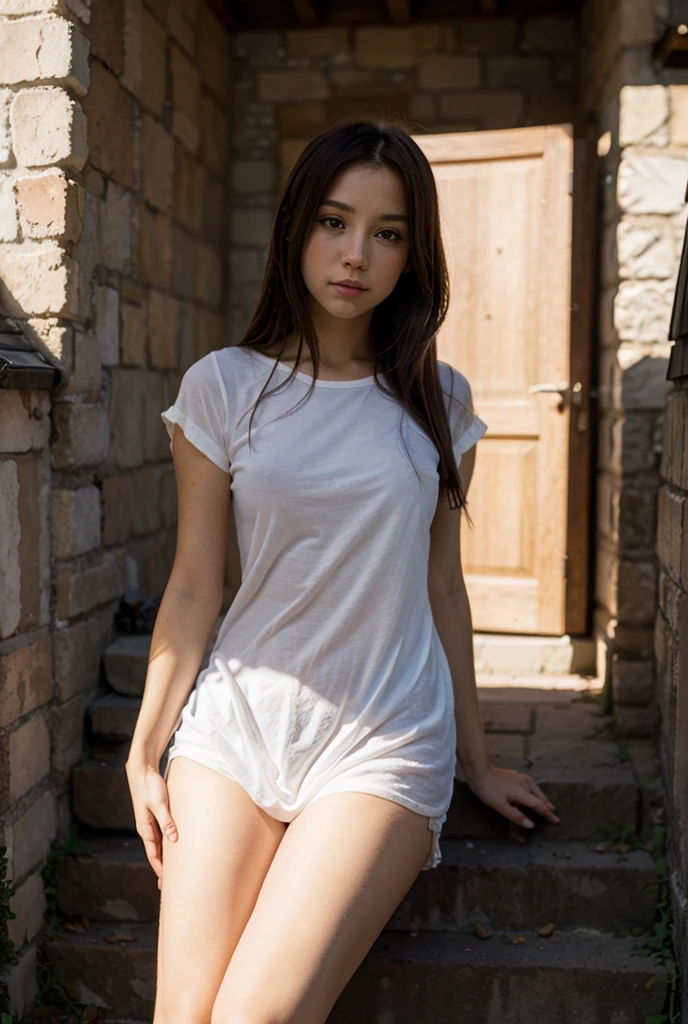 (((Highest quality,Highest quality,Masterpiece,high resolution,4K,))),girl1people,Micro Mini Hot Pants,(Torn T-shirt:1),(Sometimes from below:1),(Vagina and nipples pumping:0.4),(((ultra more sometimes there hand spread pussy:1))),(((Ultra more sometimes a very young and cute girl:1)))