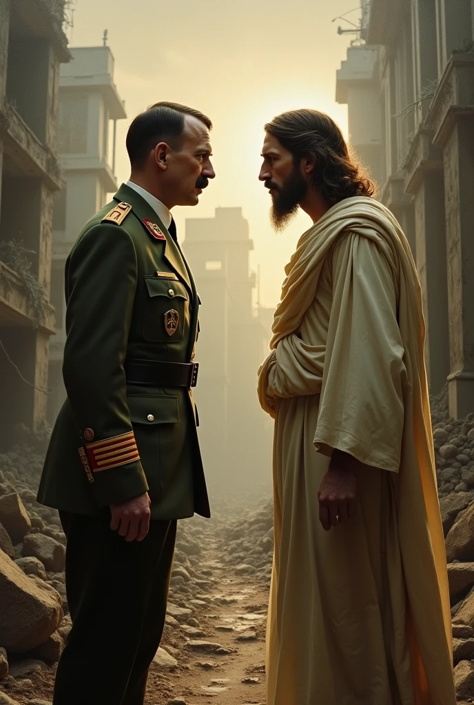 Jesus talking to Hitler