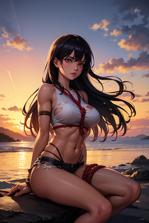Tifa Lockhart Huge breasts Huge penis