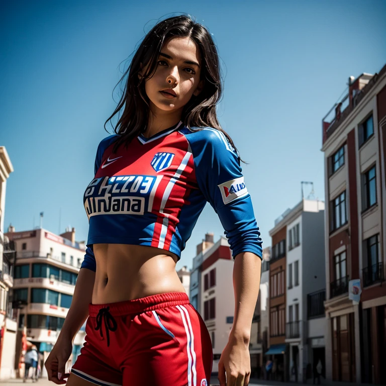 Make me a minecraft skin that wears Messi&#39;s clothes 