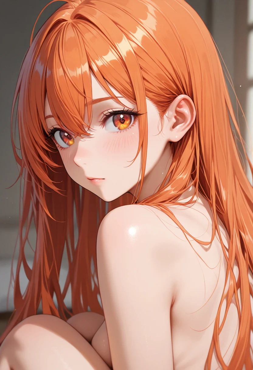best quality, masterpiece, highly detailed,1girl, Nami, , (masterpiece:1.5), Detailed Photo, Smiling, Sexy, (8K, Best Quality: 1.4), (1girl), Beautiful Face, (anime realistic Face), (Orange Hair, long Hair: 1.3), Beautiful Hairstyle, Realistic eyes, beautiful detail eyes, (white skin), beautiful skin, absurd, attractive, ultra high resolution, ultra realistic, high definition, golden ratio, (sexually aroused:1.5), Pinkish white skin, cool white light, sexy pose, Beautiful , white background, pink soft white light, Wear a black bodycon dress, (messy hair:1.5), (masturbate:1.5)