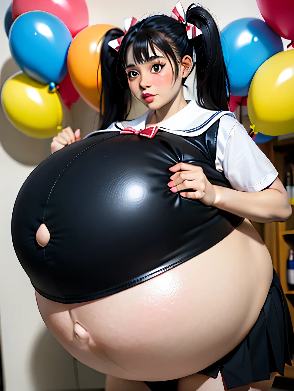 Hair Bow, pink hair,Big Baby Bump pregnant, School girl, Big boobs, nipple, cum, Big Black Balloons,16 years girl, Big pregnant Belly, Big Pregnant girl, Largest Belly of Pregnant, Huge Pregnancy, huge 9 months Pregnancy Belly
