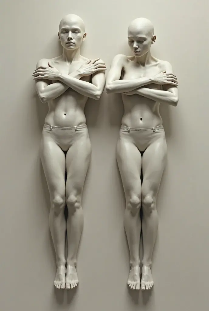 close-up of a man, full body intertwined view, human bodies intertwined, couple pose, Intertwined bodies, gesture, on mannequins. A high resolution, spectacular pose, Graceful body structure, link to pose, Girl and boy, bottom view, Lovers, big breasts, sexually, naked, sexuallyе тело девушки, guy squeezes girl's breasts, Big hips