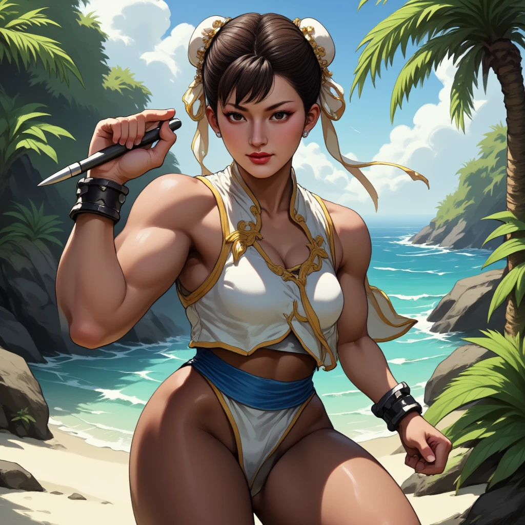 Uma mulher Morena, uma mulher bissexual, seios, usar um close up de uma mulher com tinta azul no corpo, Djinn human hybrid, epic 3 d oshun, Tiefling Azul, asian female water elemental, Djinn Azul, epic exquisite character art, Vencedor do concurso Artstation, Vencedor do concurso CGSetline!!, Vencedor do concurso CGSetline!!!, arte do personagem Dragon Ball Goku Wallpapers Dragon Ball Goku Wallpapers, Goku Feminino,  saiyajin, super saiyajin, indo super saiyajin, super saiyajin 3, fan art, arte HD, Estilo anime 4K, super saiyajin goku, badass anime 8 k, Estilo de arte de Dragon Ball, Anime HD, Poster de Anime 3D, DBZ, Female Super Sayan, Super Sayian Female Goku de fantasia, Artgerm Julie Bell Beeple cabelo afro caindo para a frente, Rasta type but braided,  com belos seios corpo perfeito com , a wide thigh is beautiful a woman, com seios lindos corpo perfeito, uma coxa larga, is beautiful a destination with ,vario expression sexual pose, Erotic
