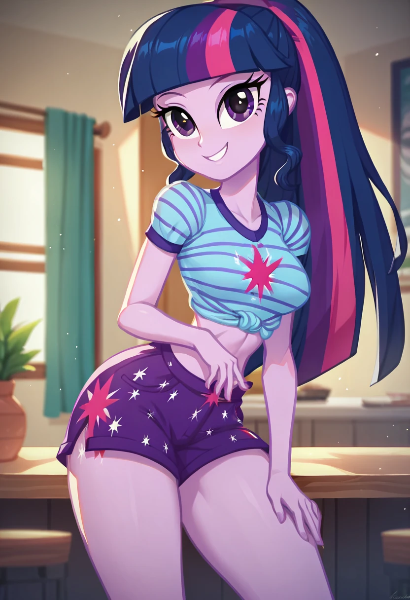 (((shining armor))), (((sailor uniform))), (((my little pony))), (detailed), ((realistic light)), ((masterpiece:1.1)), 4K, ((panties down)), ((realistic shadows)), very big butt, ((fat breasts)), (((black eyeshadow))), (((femboy:1.4))), (((sheer bra))), (((on knees))), ((dripping tongue out)), ((glossy pink lips)), ((very big lips)), (((very cute boy)))
